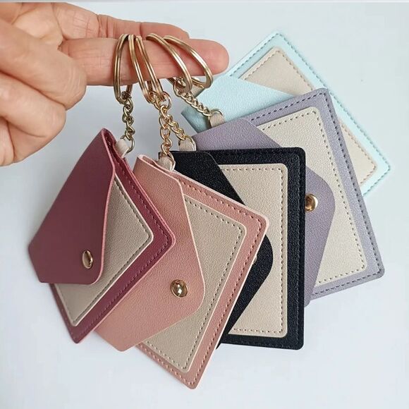 Hot Sale 😍 Compact Women Mini Bag Key Chain Card Holder - Picture 2 of 7